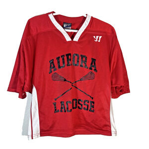 Warrior Lacrosse Jersey Youth L Red #7
